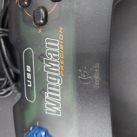 Logitech USB Wingman Precision Gamepad PC Game Controller 6ft Cord Plug and Play - Picture 3 of 8